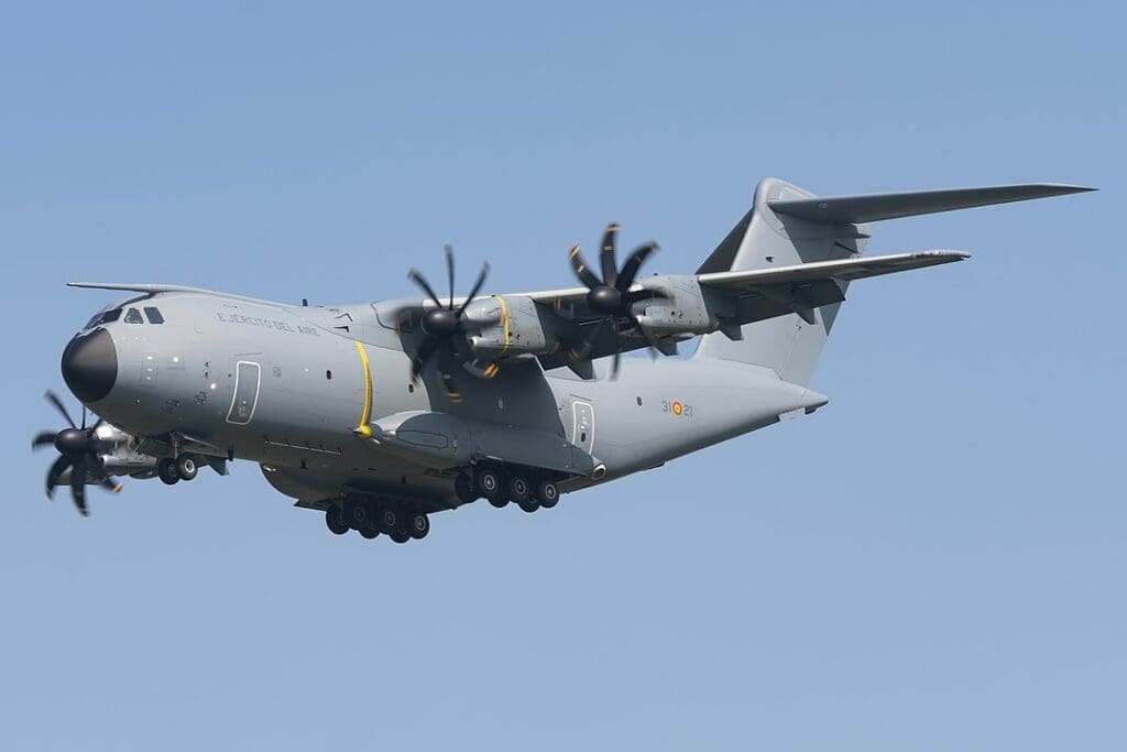 A400M de la Fuerza Aérea Española